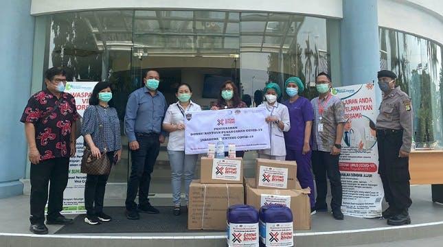 Gift of medical equipment to 10 hospitals in Bekasi